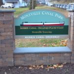 Carved Montville Canal Park Sign