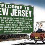 Funny Welcome to NJ Sign by the NJ Sign Man